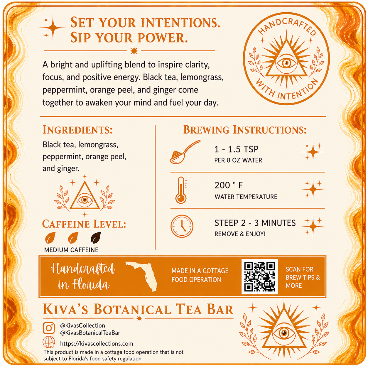 Morning Manifestation Tea - 0.5 oz.