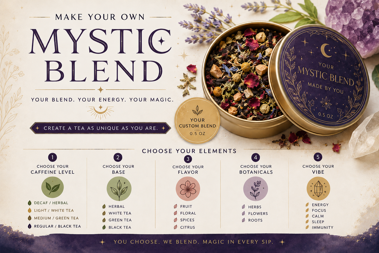 Make Your Own Mystic Blend - 0.5 oz