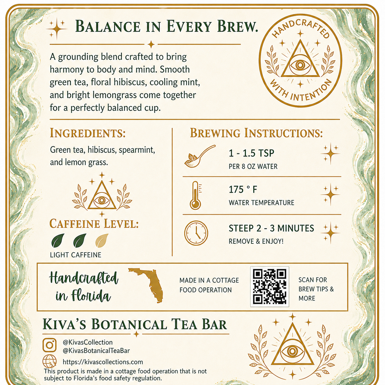Alchemy #1 Tea - 0.5 oz