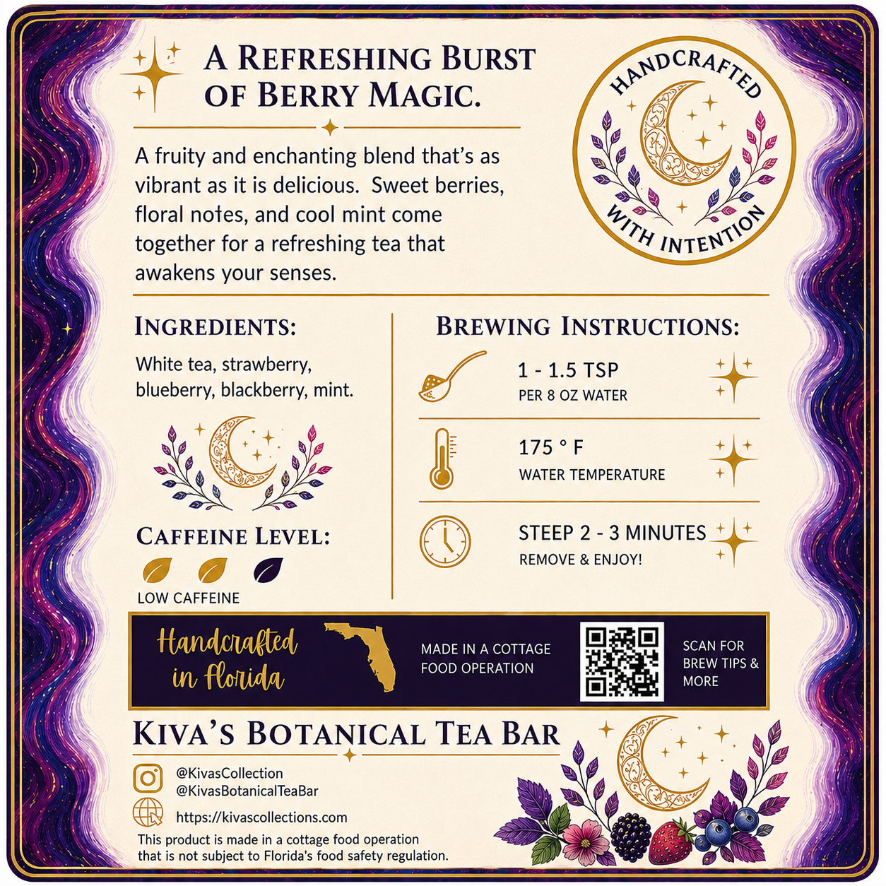 Mystic Berry Cooler Tea - 0.5 oz.