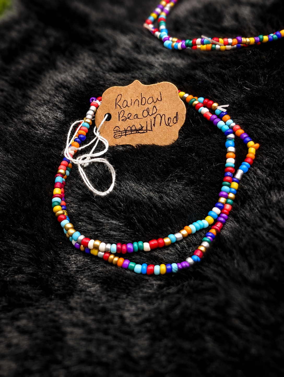 Rainbow Seed Bead Bracelet Set